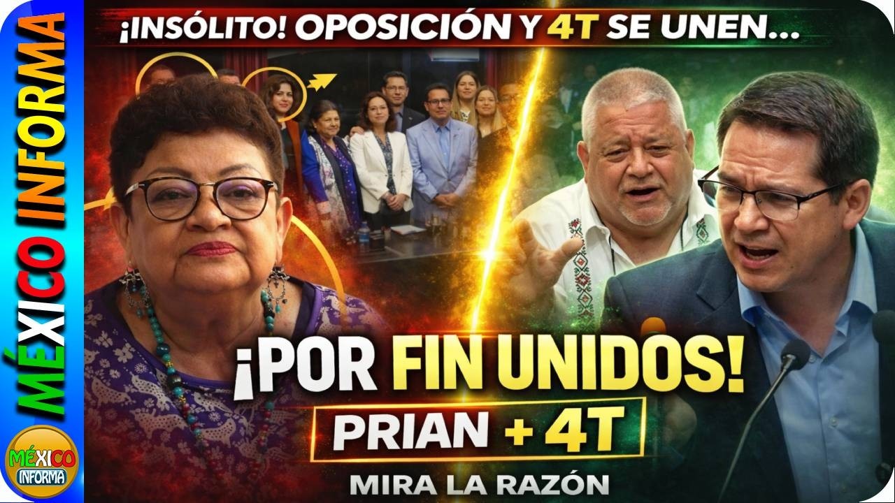 ¡INSÓLITO! 4T Y OPOSICIÓN SE UNEN EN EL SENADO. POR FIN ESTÁN DE ACUERDO CON ALGO.
