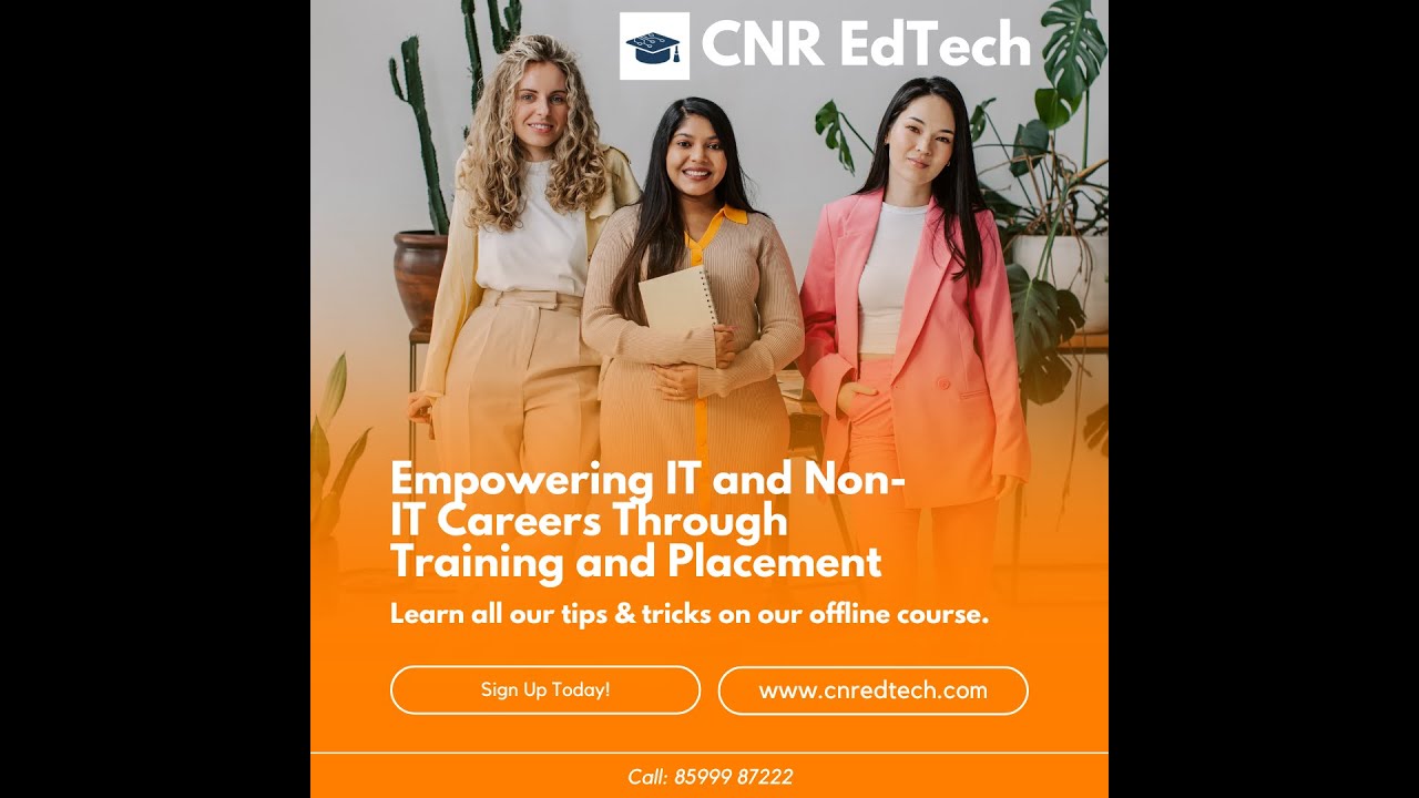 CNR EdTech Training Video