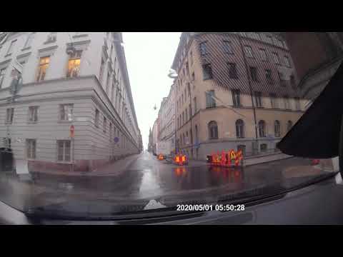 Driving around Stockholm with 30 min of Relaxing music