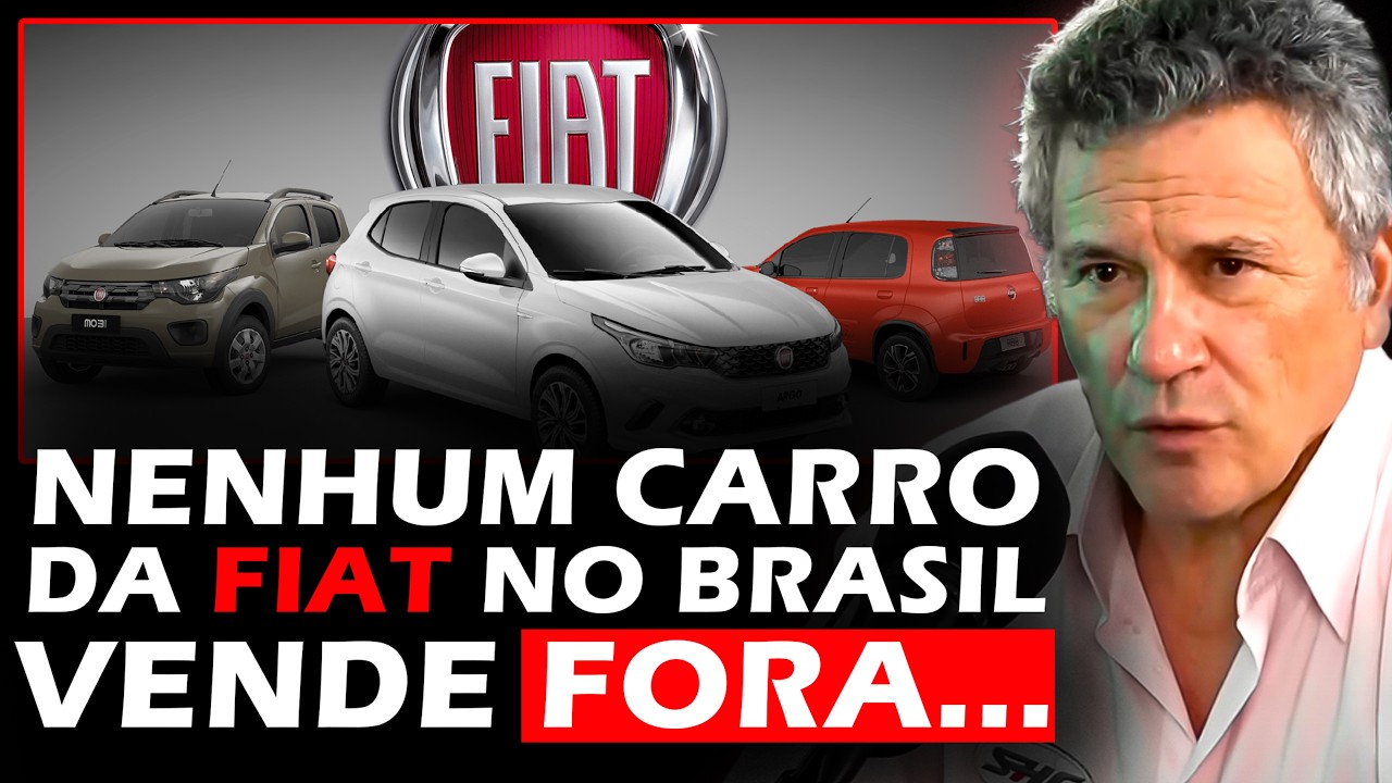 A FIAT PRODUZ CARROS EXCLUSIVOS NO BRASIL PORQUE...