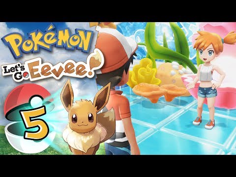 LET'S FACE MISTY! The Gym Leader. - Pokemon Let's Go Eevee Pikachu ITA - [Episode 5 Gameplay]