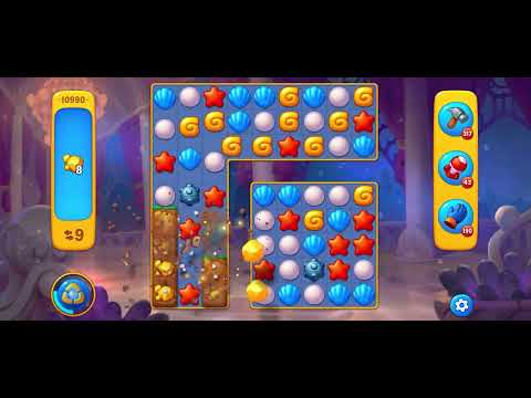 Fishdom level 10990 no boosters フィッシュダム ノーマル