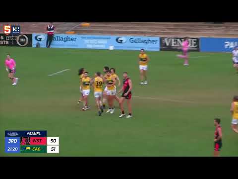 Rd 12 SANFL Snapshot - Eagles' Jarrad Redden goals on the run