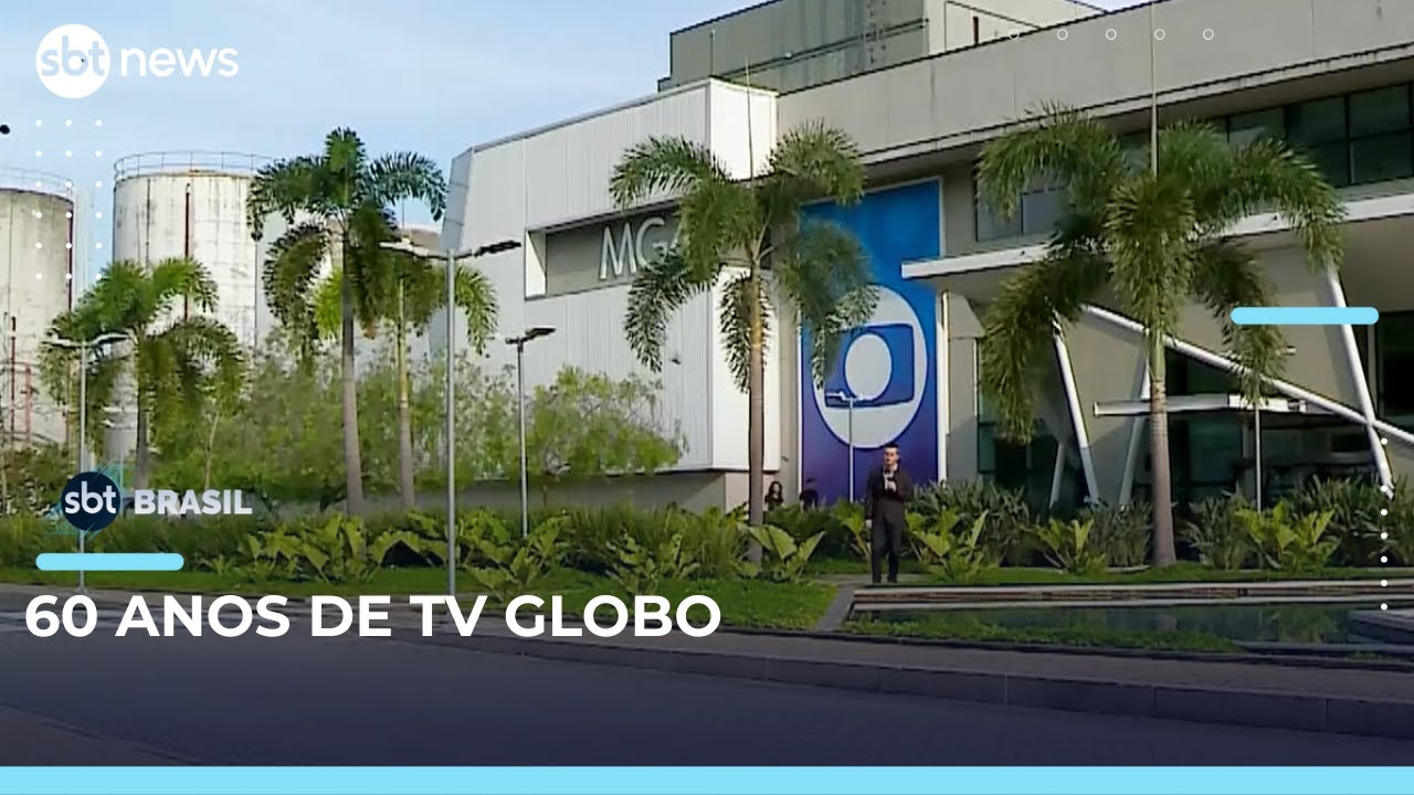TV Globo celebra 60 anos de história  | SBT Brasil (26/04/25)