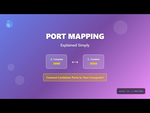 Port Mapping Explained Simply: Docker Container Networking for Beginners 🐳