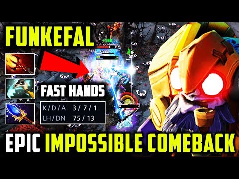 Almost Impossible Comeback By Funkefal Super Fast Hands Dota 2