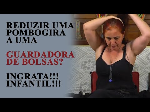Corte DcE 938: "Reduzir a POMBOGIRA  a uma GUARDADORA DE BOLSAS??? INGRATA!" Rosa Caveira!