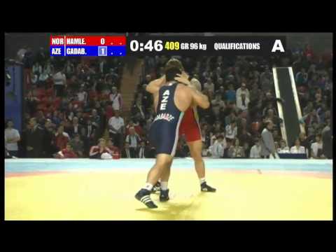 SWEC-2013 Marius HAMLET NIELSEN (NOR) - Shalva GADABADZE (AZE) 1/16 final