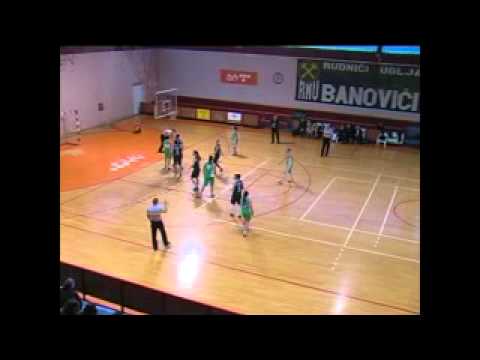 basket.ba: 12.kolo / Ž / Banovići  -  Rudar 57 : 71