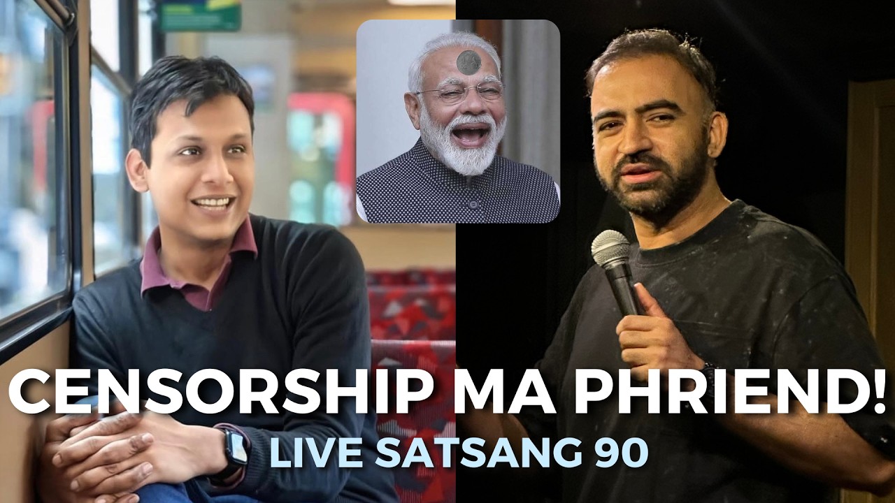 Live Satsang 90 | Censorship Ma Phriend! | Punit Pania