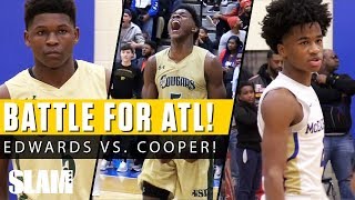 Sharife Cooper vs. Anthony Edwards BATTLE for Atlanta! 😈 | SLAM Highlights