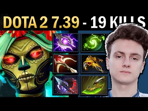 Muerta Gameplay Miracle with 19 Kills and Swift - Dota 7.39