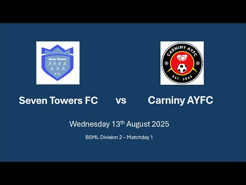 HIGHLIGHTS D2 Seven Towers vs Carniny AYFC 13th August 2025