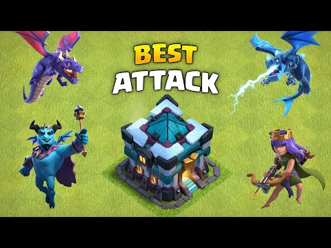 Best TH13 War Attack Strategy 2025 | Town Hall 13 Best Dragon Attack for 3 Stars!