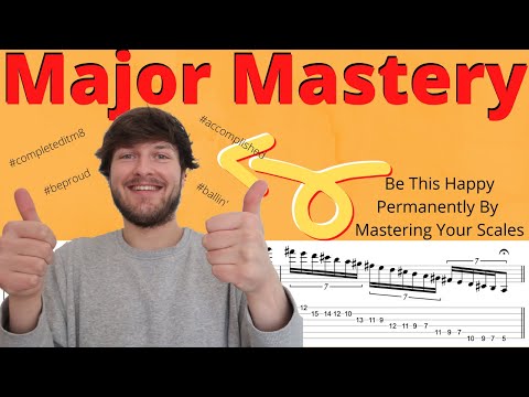 1.Major Scale Mastery: Break Out The Box! 3 Steps from Vertical to Horizontal Scales-Guitar Lesson 🎸