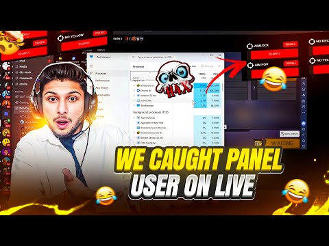 🤯 We Caught Panel User On Live Stream😱Using Panel For  NG Guild Test🤬Live Pc Check@NonstopGaming_