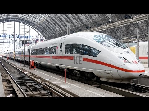 Führerstandsfahrt ICE 3  Frankfurt Flughafen - Mannheim (via Riedbahn)