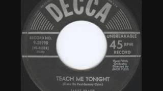 Teach Me Tonight (1954) by Janet Brace - First recording!