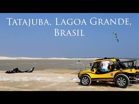 Tatajuba, Brazil,  Lagoa Grande, Drone & kite infos