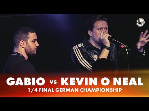 GABIO vs KEVIN O NEAL | 1/4 FINAL | German Beatbox Championship 2018