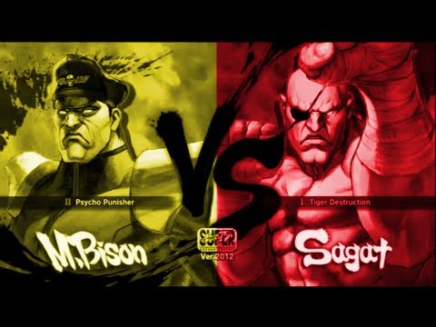 JoKeR JoKeZ [Bison] Vs ojisankai [Sagat] SSF4 Arcade Edition 2012 720 HD