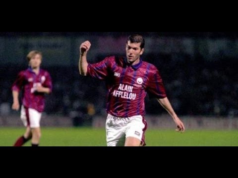 95/96 Away Zinedine Zidane vs Slavia Prague