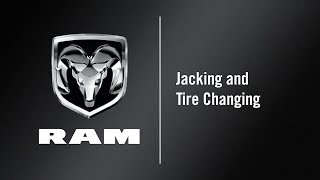 Jacking and Tire Changing | How To | 2019 Ram 1500