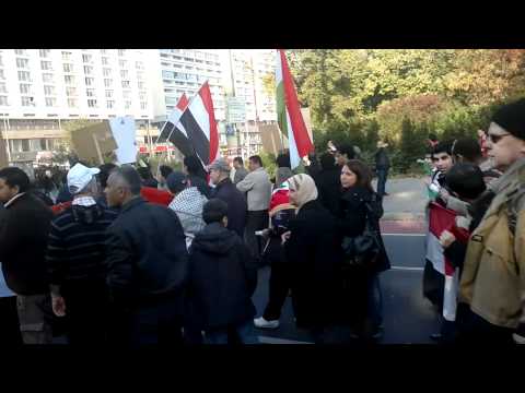 USSA Berlin 29 10 2011 2مظاهرة الجالية السورية و اليمنية في ألمانيا بمشاركة