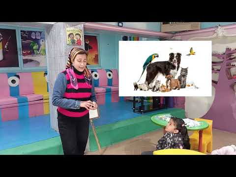 Learn Names of Pets for Kids - Pet Animal Names and Sounds for Children, Kindergarten حيوانات المنزل