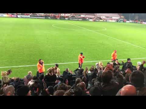 Kortrijk away. #rafc #Antwerp #awaydays