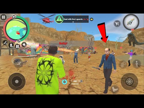 Vegas Crime Simulator (All Mission Part 01 Complete) Folllow The Dealer Car - Android Gameplay HD