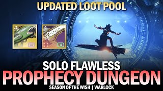 Solo Flawless Prophecy Dungeon on Warlock (Updated Loot Pool, 1 Phases & Hoverboard) [Destiny 2]