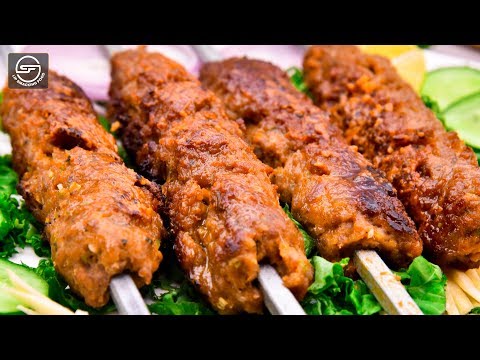Afghani Seekh Kabab Recipe