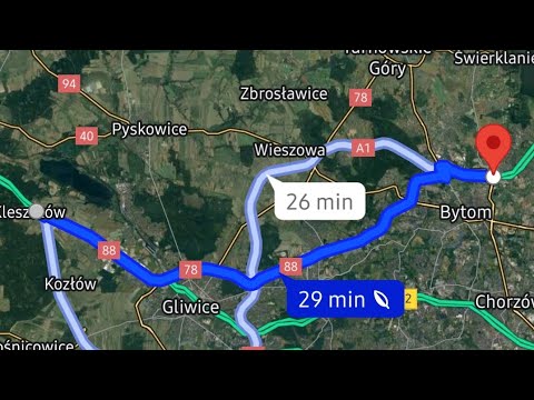 CabView - 2/2 od A4 do A1 Czyli DK88 Aleja Jana Nowaka-Jeziorańskiego Gliwice, Zabrze, Bytom. 03,24.
