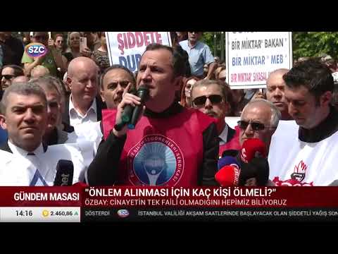 Eğitim-İş olarak, Ankara`da binlerce eğitim emekçisiyle birlikte, 