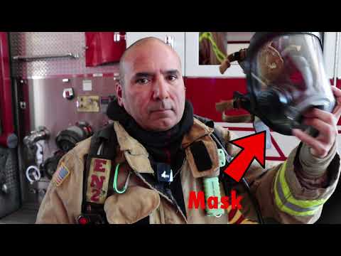 Staying SAFE with Sparky Episode 1 - Sparky the Fire Dog Shows Off Fire Gear