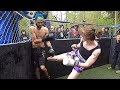 He couldn't take another one of those of he wanted to!  #streetbeefs #gash #kickboxing