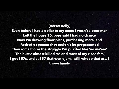 Belly L.A. Leakers Freestyle Over Nas'  "If I Ruled The World" Lyrics #freestyle110