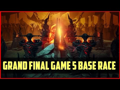 Base Race in Grand Final Game 5 TNC vs MVP @ BTS SEA DOTA 2