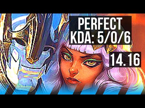 GALIO vs QIYANA (MID) | 5/0/6, 70% winrate, Rank 13 Galio | EUW Challenger | 14.16