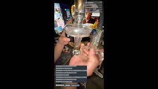 LATE NIGHT ROSIN GLOB BOMB GLASS SESH!! 💀 Nothing for sale!
