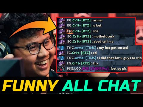 TNC.ARMEL FUNNY ALL CHAT WITH PSG LGD.AME AND EG.CR1T - RAID BOSS GAME