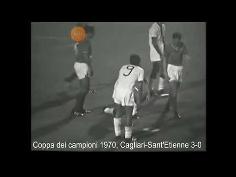 Cagliari-Saint Etienne 3-0 Coppa dei Campioni 1970-71 (Sedicesimi di finale)