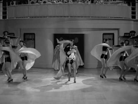 Eleanor Powell doing the Matador dance from the film Ship Ahoy