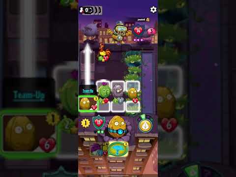 Pvz Heroes - Wall Knight vs Impfinity