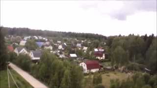 preview picture of video 'AR Drone 2.0 Parrot with Flight Recorder near Antonovo, Borodino'