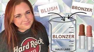 Going GAGA Over the NEW HAUS LABS GLASSY BLUSH BALMS IN GLASSY CINNAMON AND GLASSY GINGER!!  REVIEW