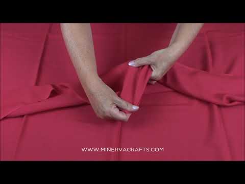 Plan rayon fabric