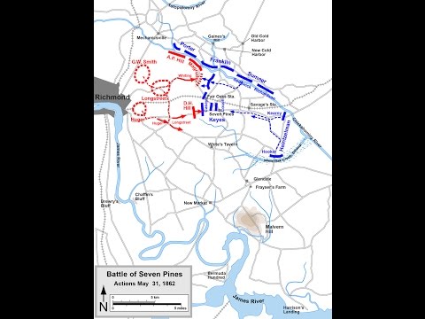 The Battle of Seven Pines - Civil War Generals II