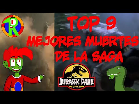 Rodritoons 956 : Top 9 Mejores Muertes de la Saga de Jurassic Park.